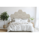 Polsterpaneel Magic Velvet Cremefarben